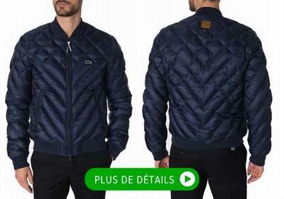 doudoune lacoste homme pas cher